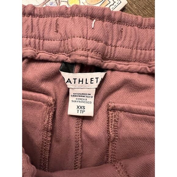 Athleta Farallon Bermuda Shorts Womens XXS Tawny Pink  Drawstring Pockets NWT - Picture 6 of 8